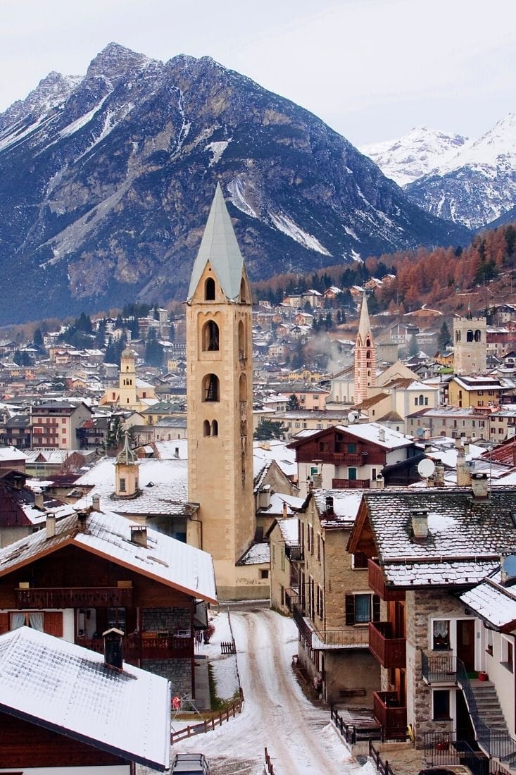 Bormio town, Italy