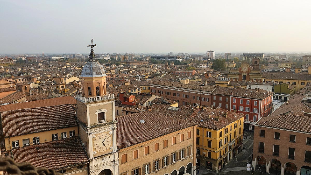 View over Modena, Italy
