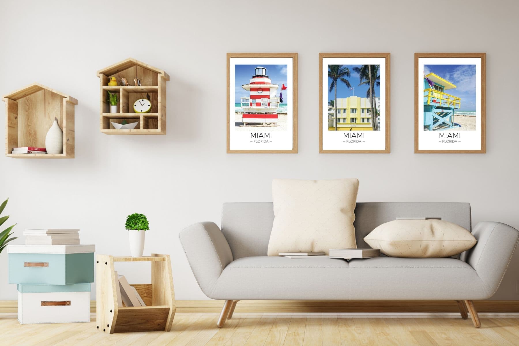 Miami collection in the Travel Print Store 