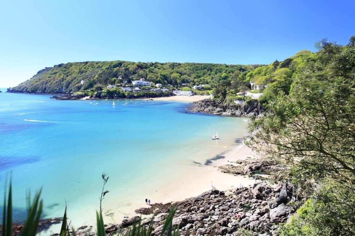 Beautiful beach in Salcombe, Devon