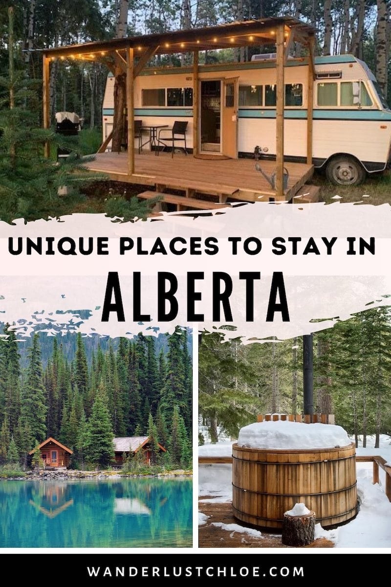 Best places to go glamping in Alberta