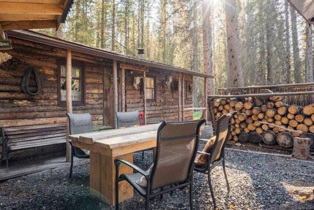 rustic cabin