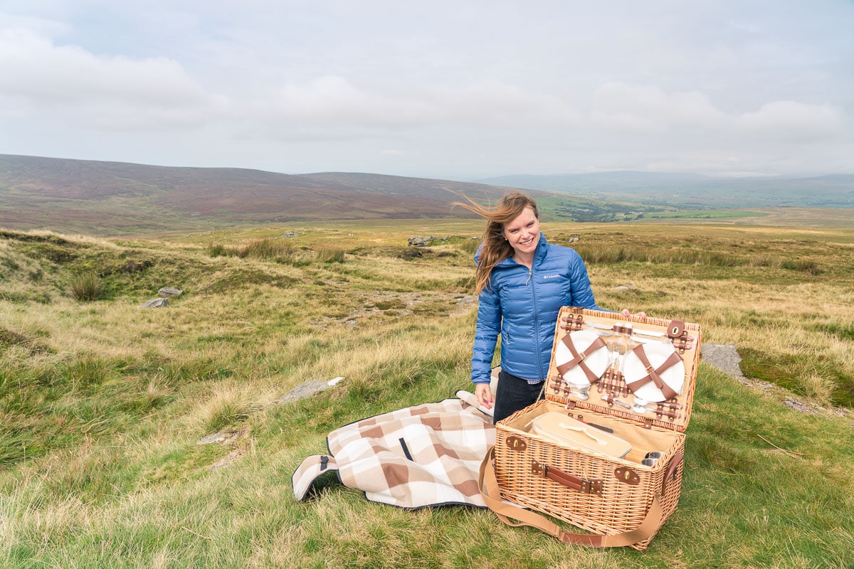 Picnic time on Bowland Knotts