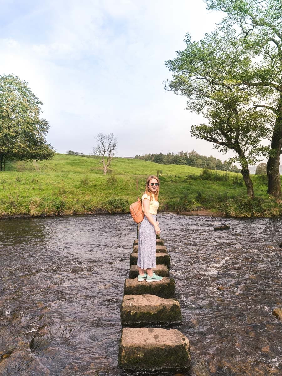 Stepping stones in Whitewell