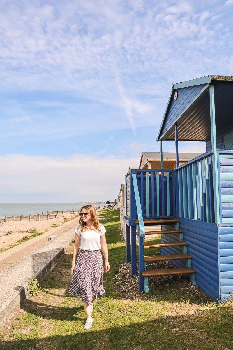 So many colourful beach huts