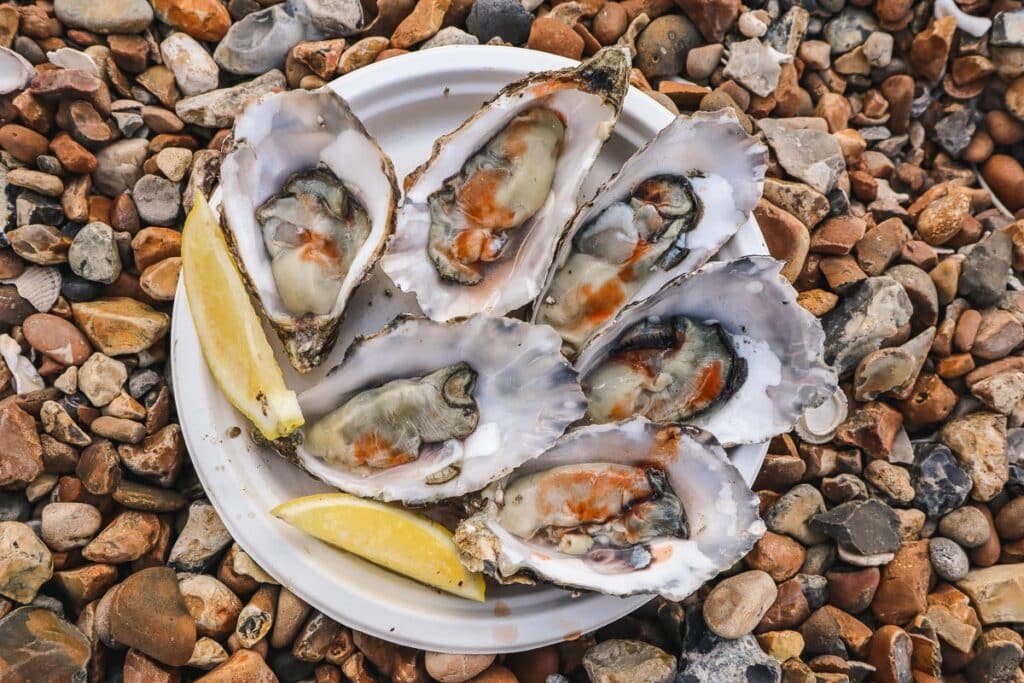 Oysters in Whitstable