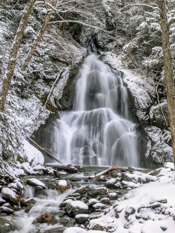 Moss Glen Falls River, Vermont