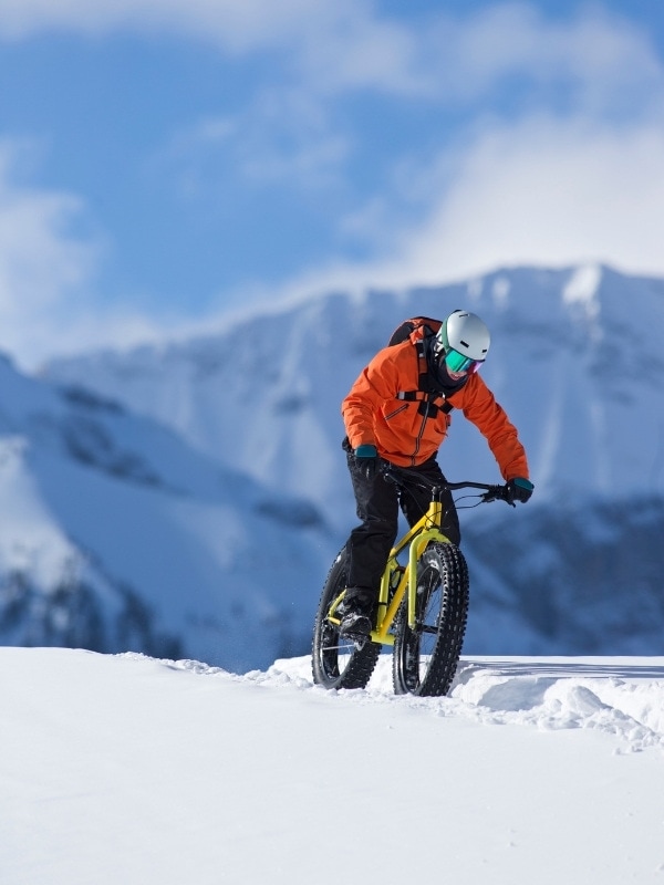 Fat biking in Vermont