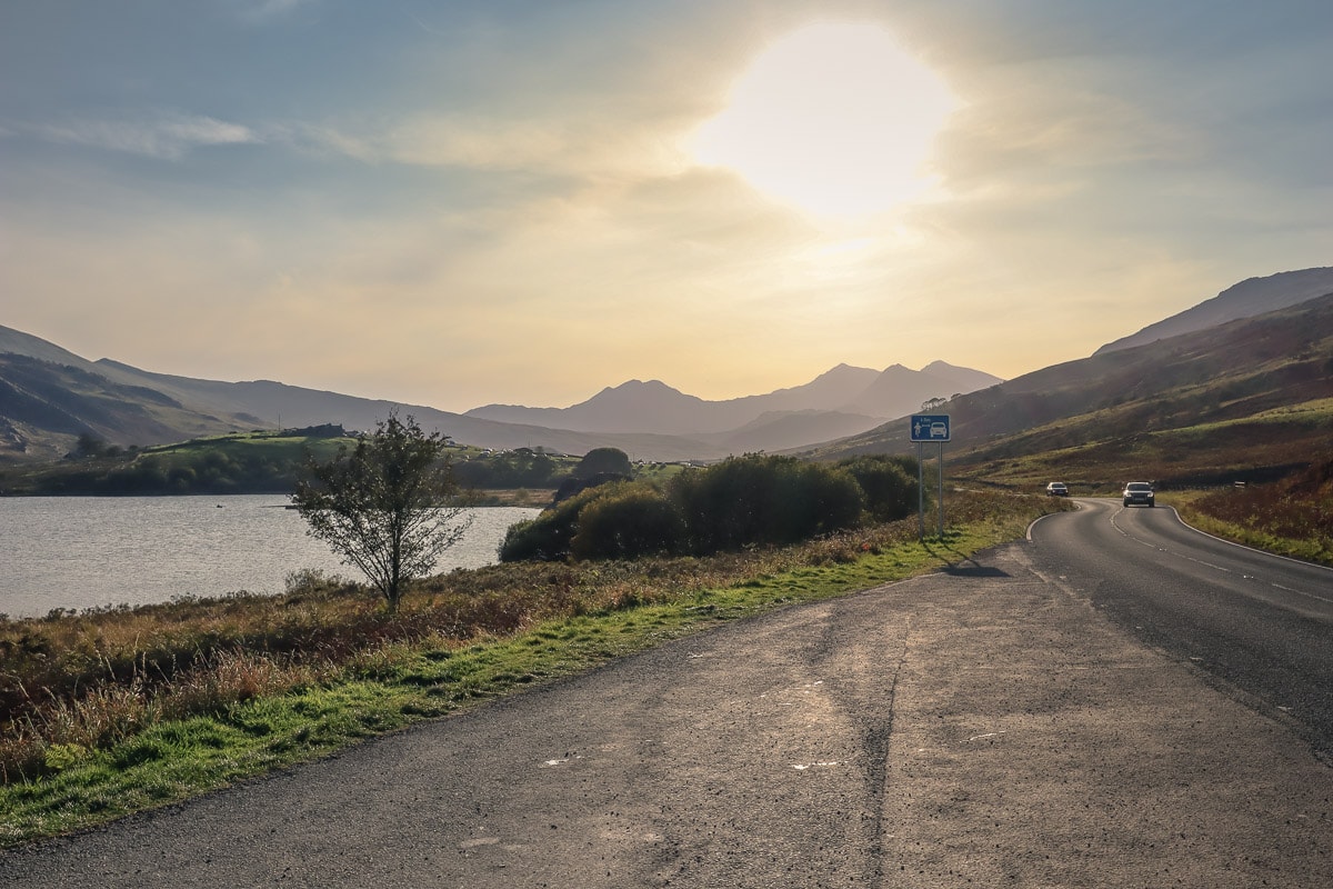 Beautiful views on our road trip through North Wales