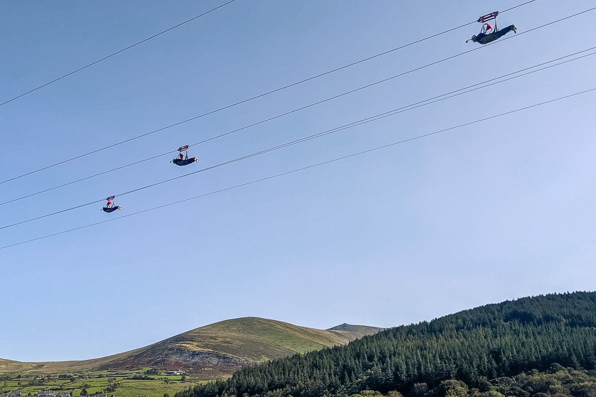 Velocity 2 at ZipWorld, North Wales