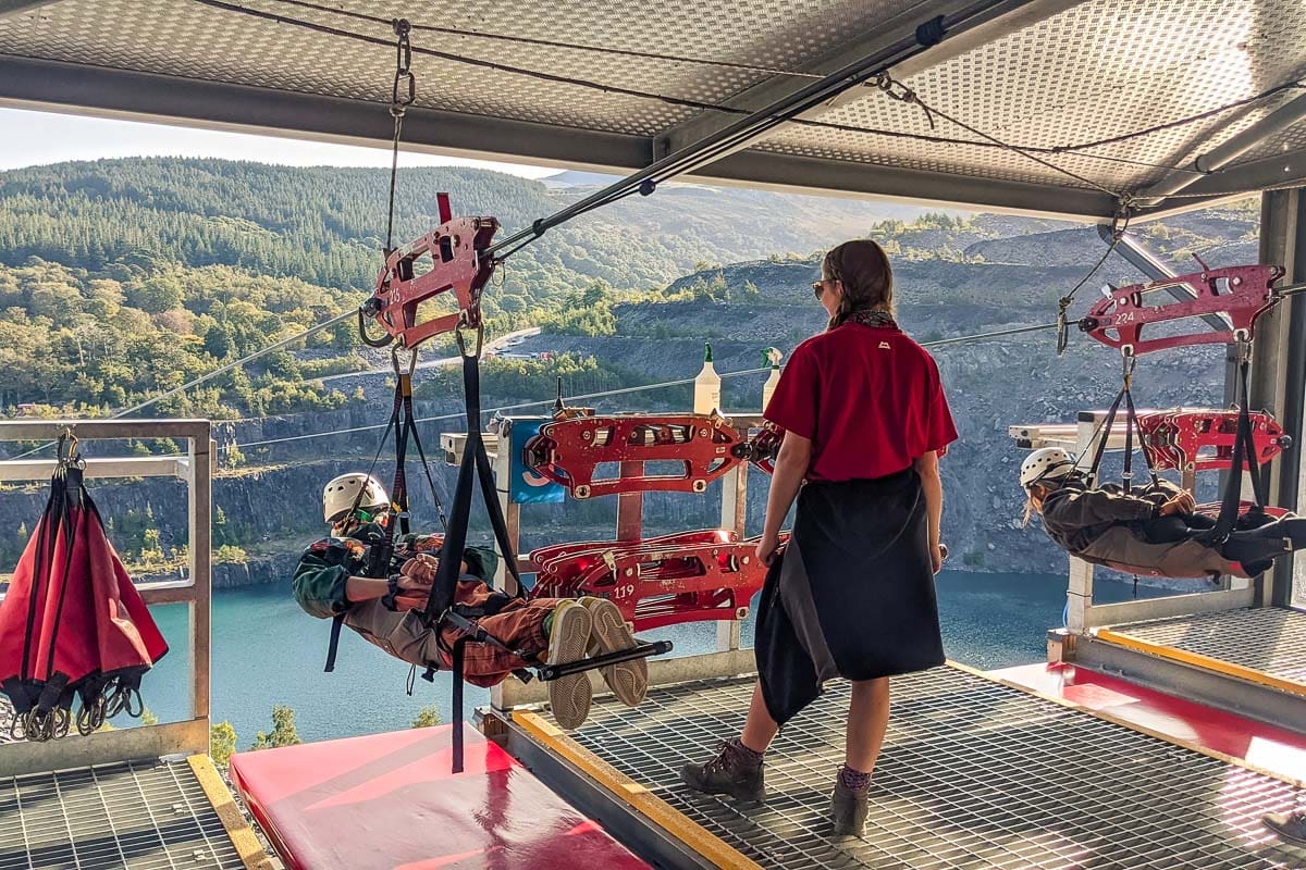 Velocity 2 at ZipWorld, North Wales