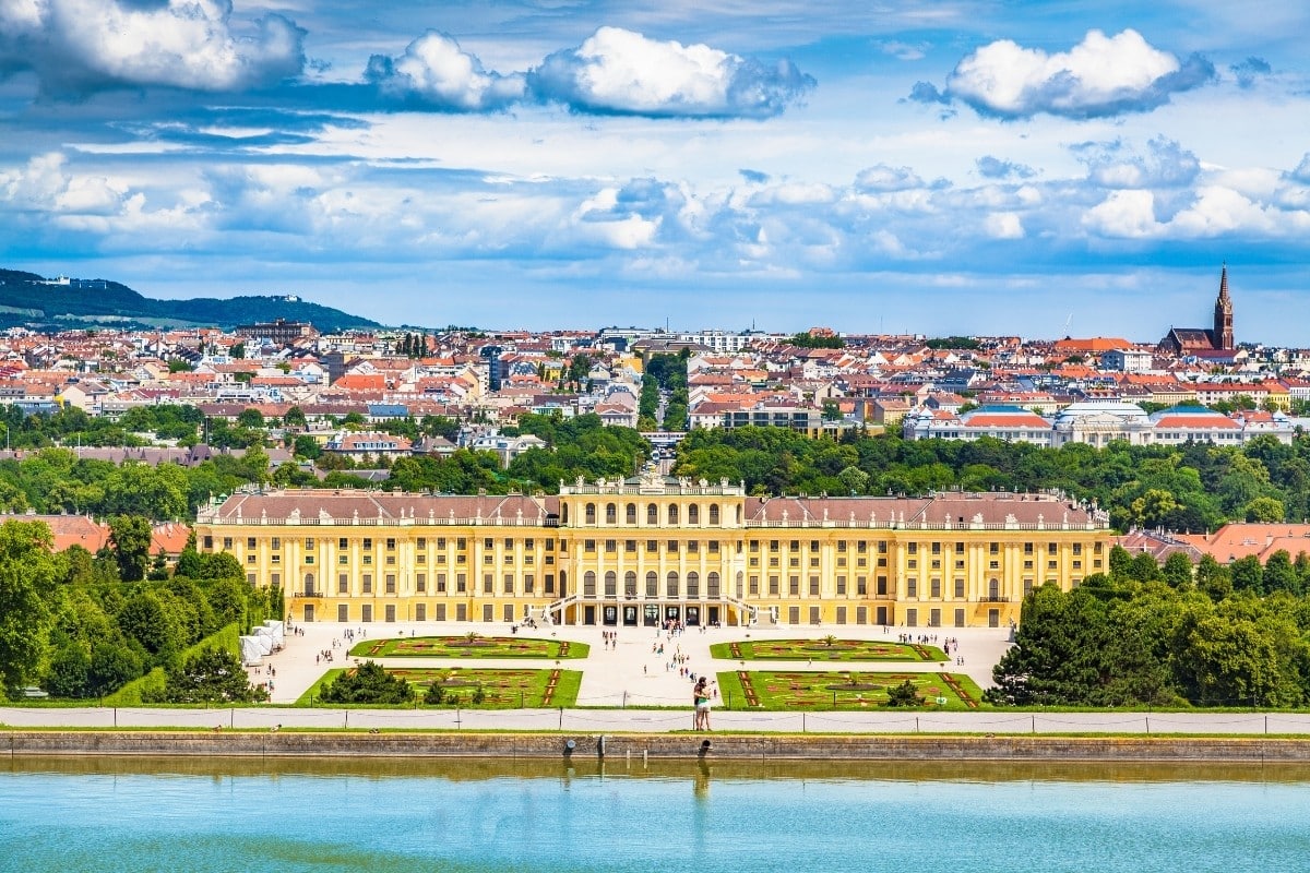 Schönbrunn Palace in Vienna