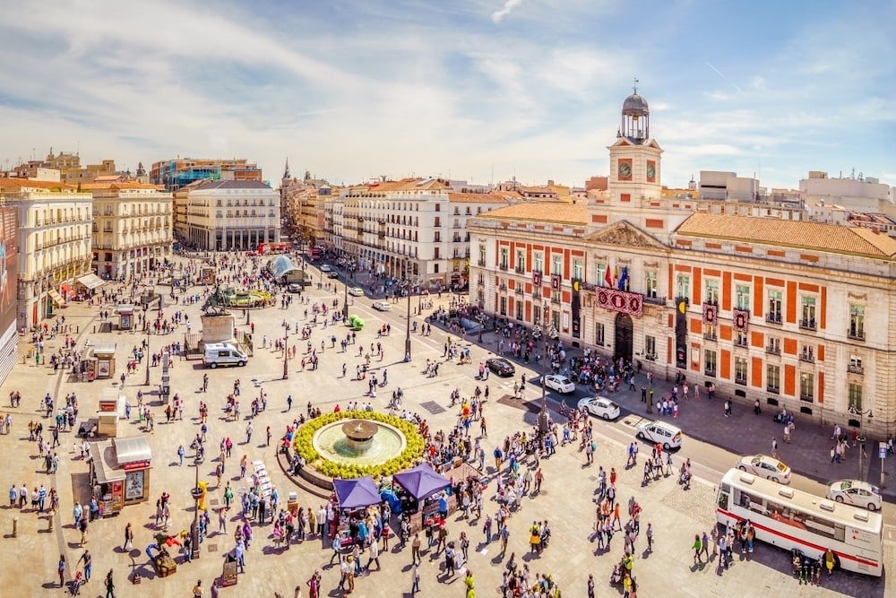 Puerta Del Sol, Madrid