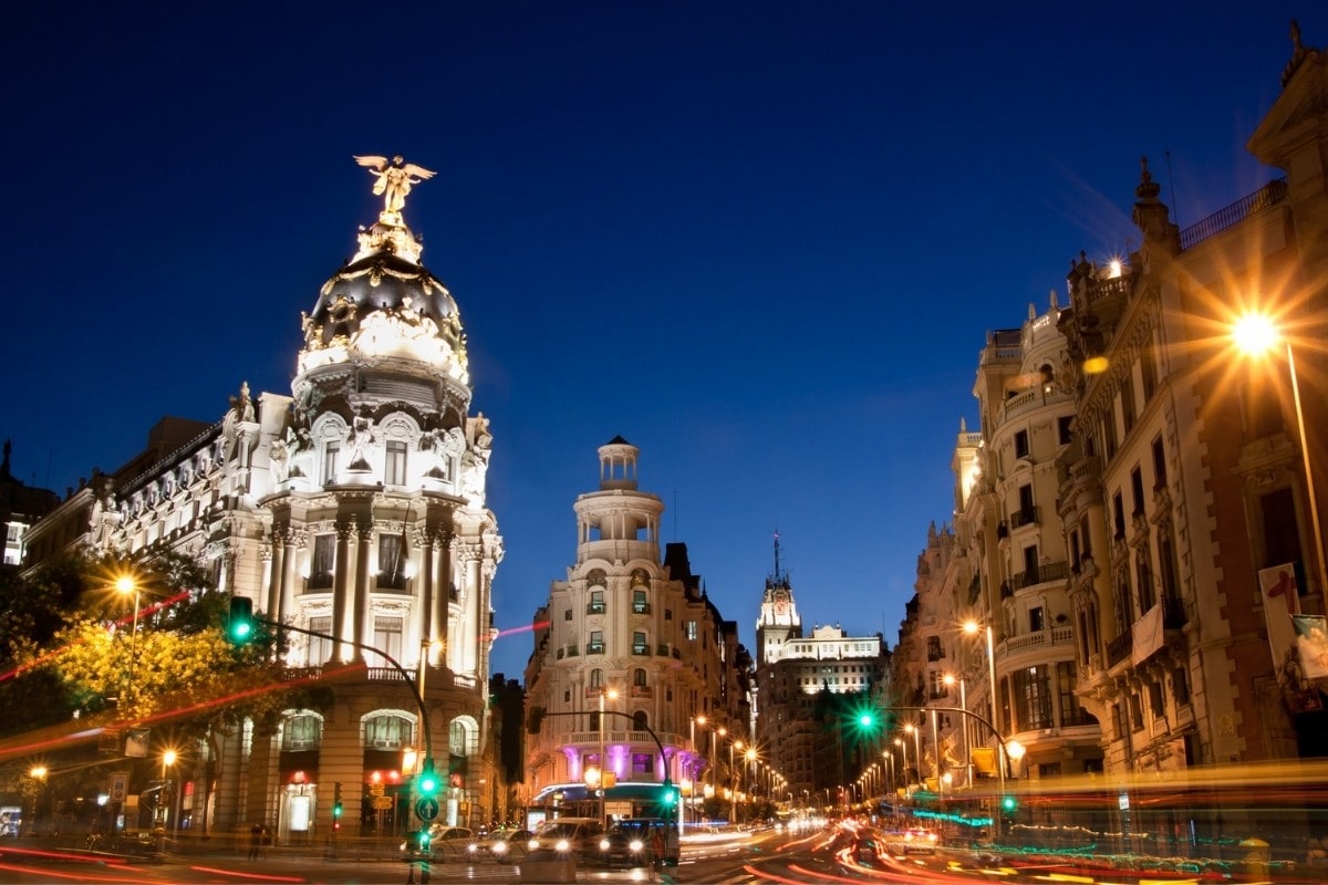 Gran Via, Madrid