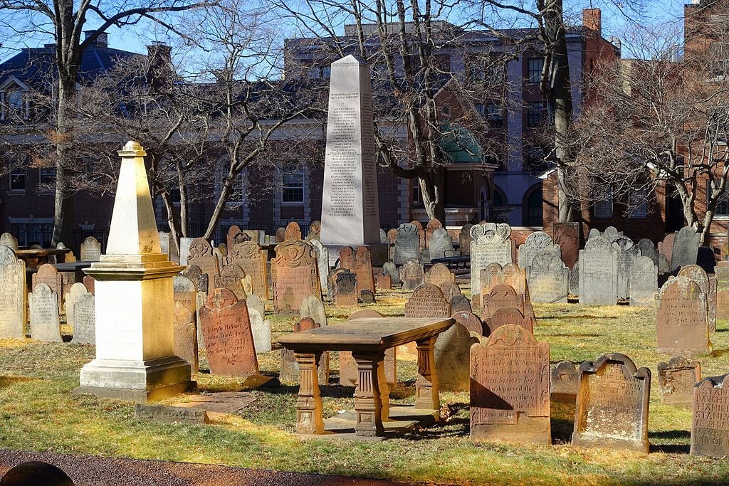 Ancient Burying Ground in Hartford