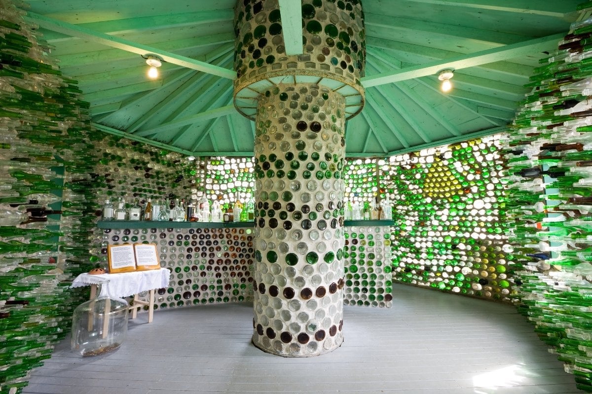 Bottle House in Cape Egmont