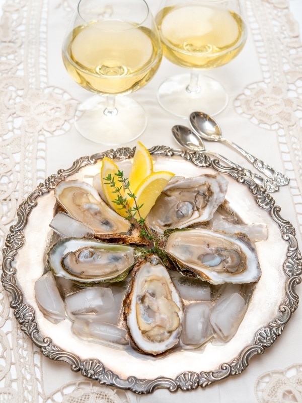 Malpeque oysters