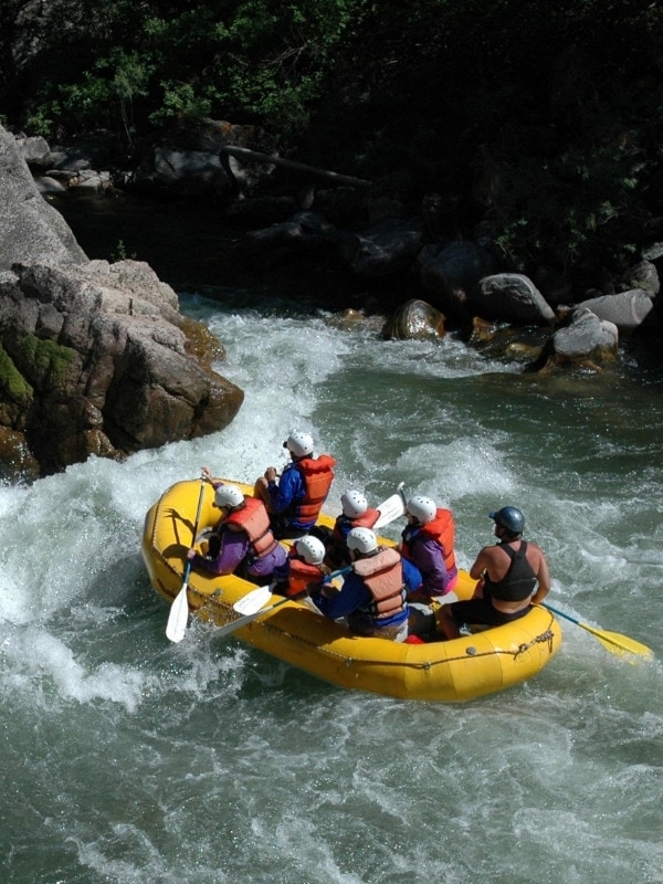 Rafting on the Gallatin River