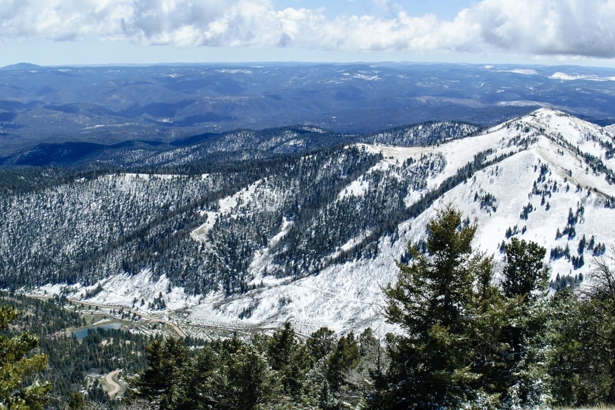 Ruidoso in the snow