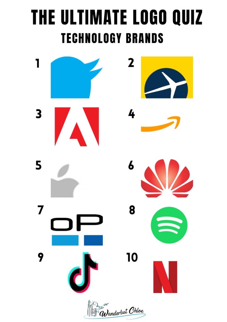 fedme sneen omfattende The Ultimate Logo Quiz (And Answers) With 5 Fun Picture Rounds (2022)