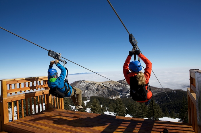 Zip Rider at Ski Apache, New Mexico