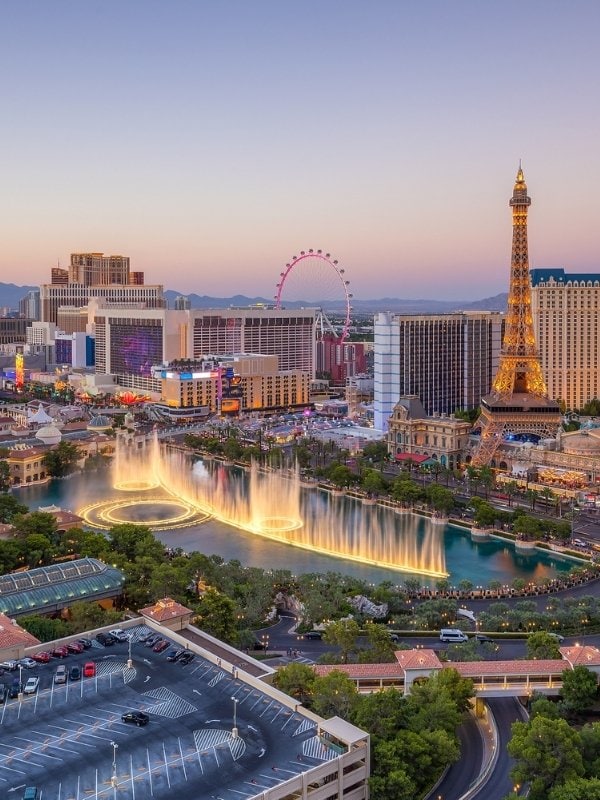 2 den las vegas itinerář