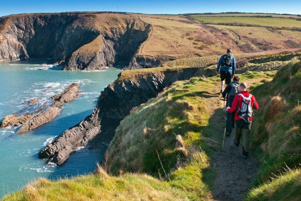 Guided pilgrimage experience (© Crown Copyright 2020)