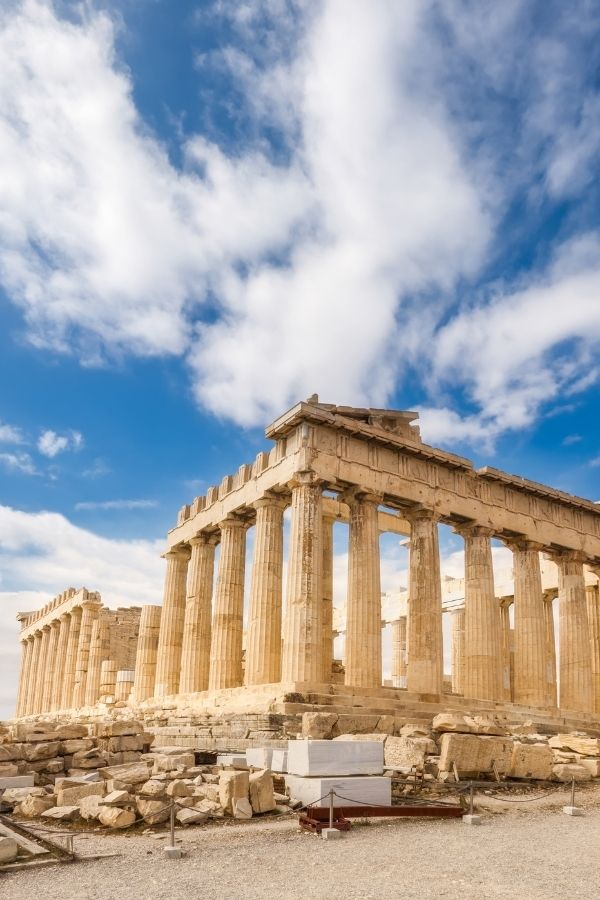 Parthenon in Athens - a must see during your week in Greece