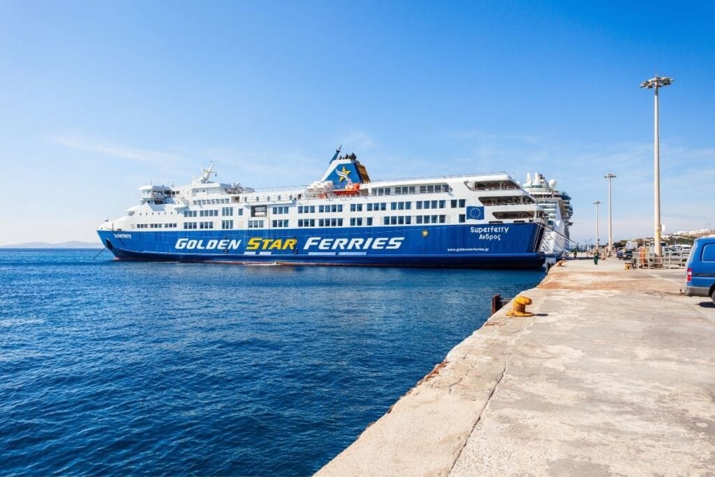 how to get to mykonos by ferry