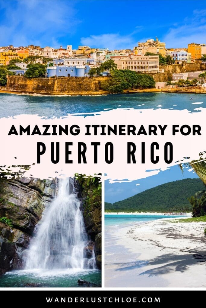 puerto rico itinerary