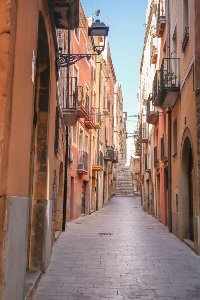 Streets of Tarragona, Spain