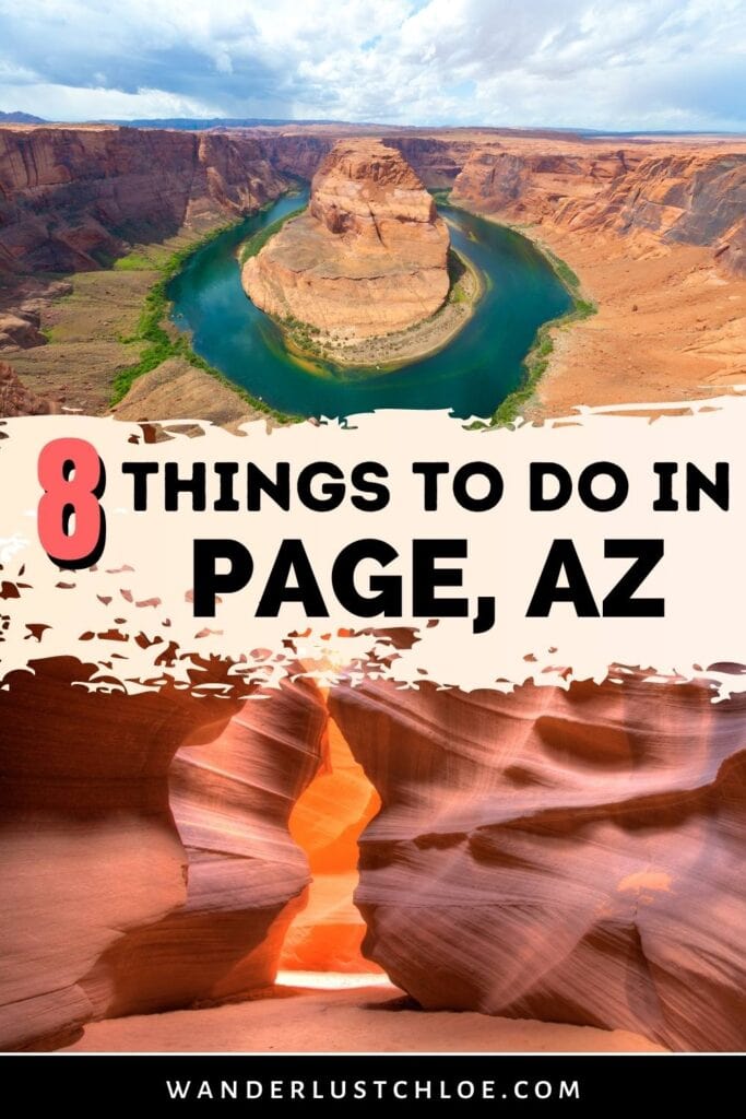 thing to do in page arizona