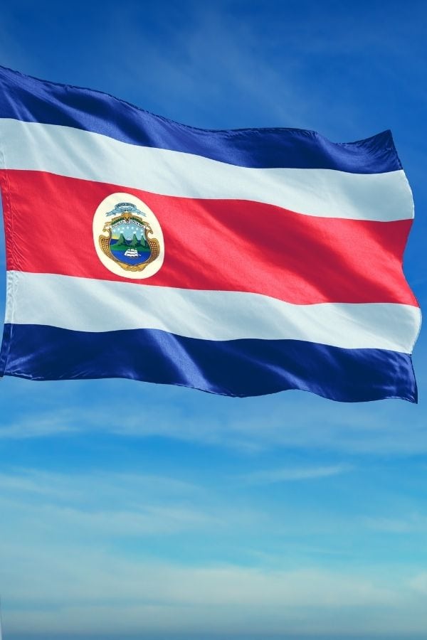 Costa Rica flag