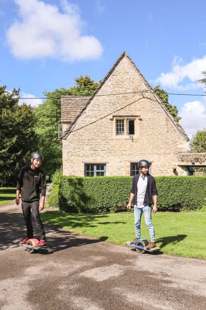 Onewheel lesson in the Cotswolds