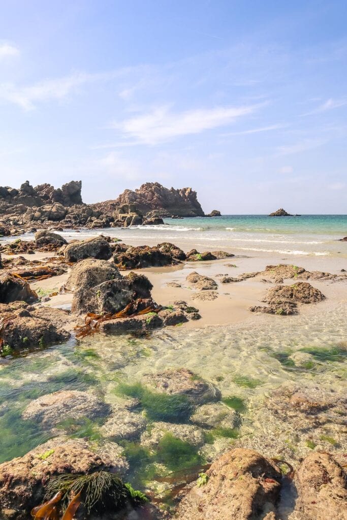 One of the best beaches in Guernsey 