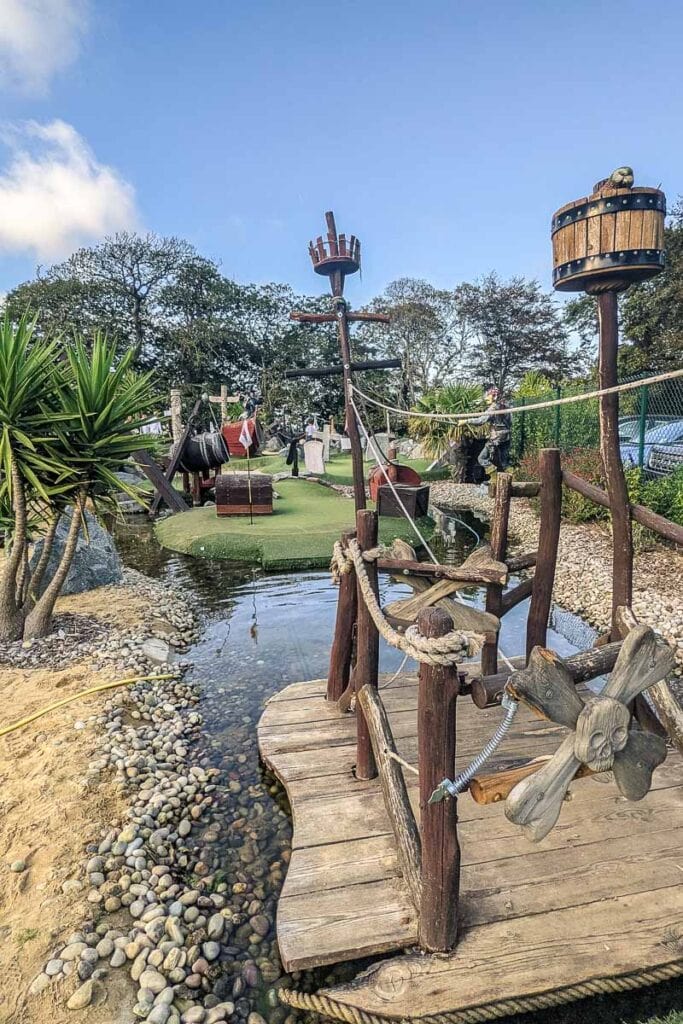 Pirate Bay Adventure Golf in Guernsey