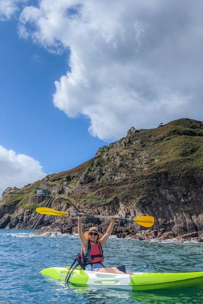 Kayaking in Guernsey