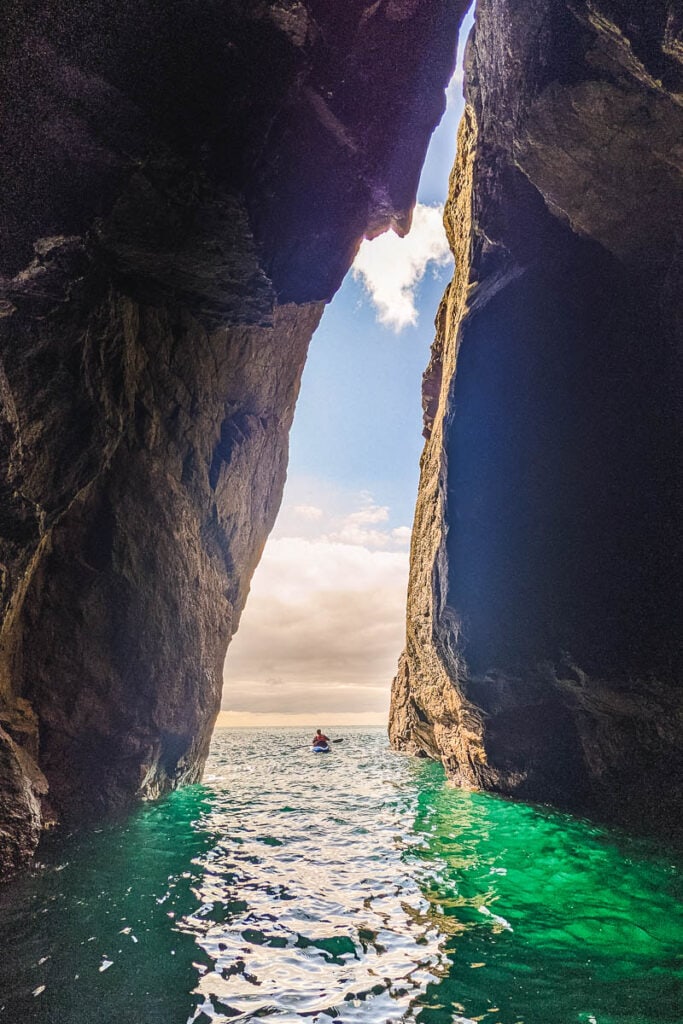 Kayaking in Guernsey