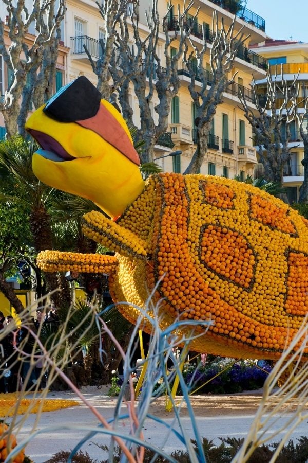 Lemon festival in Menton