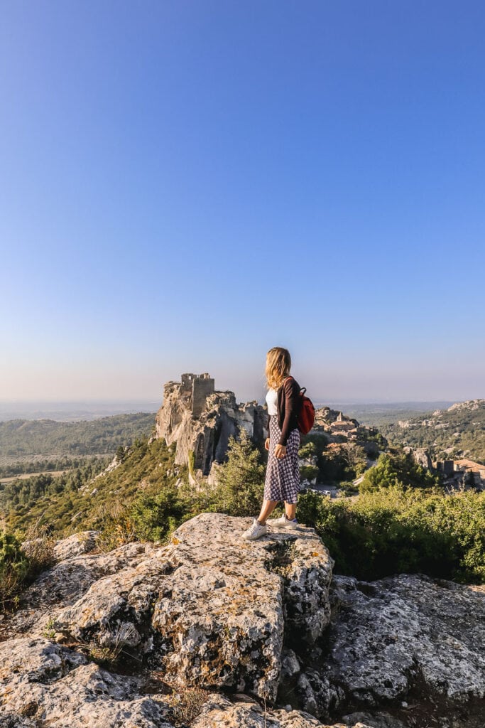 View over Les Baux-de-Provence