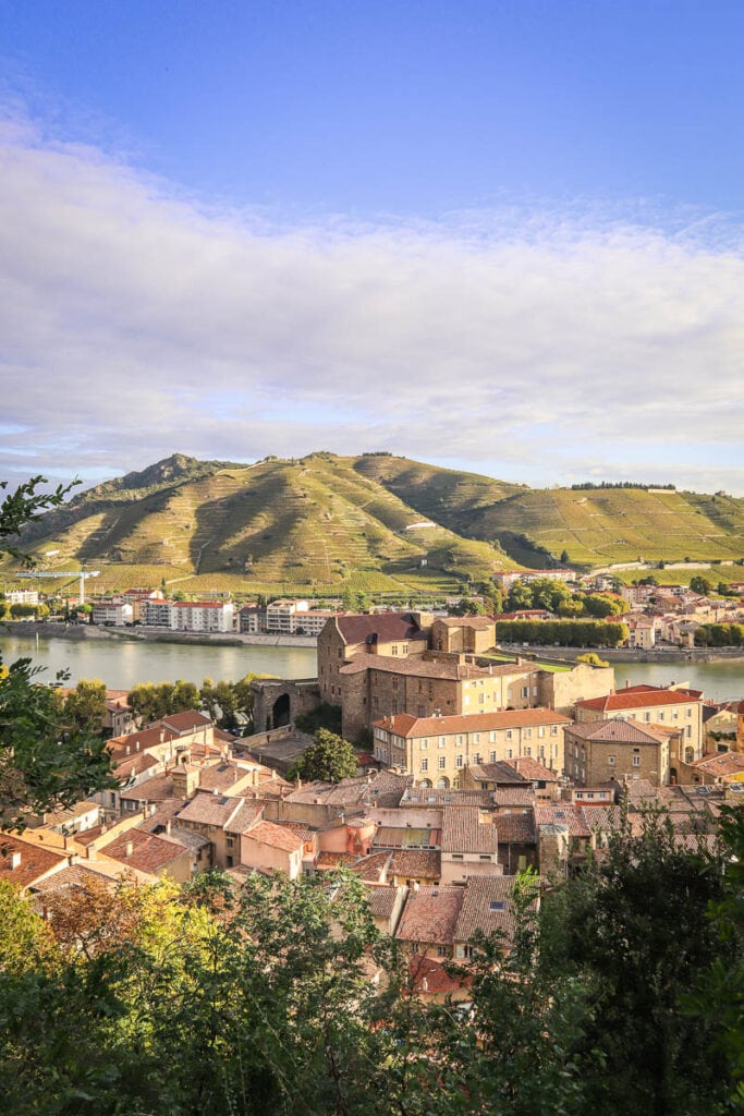 View from Tain-l'Hermitage