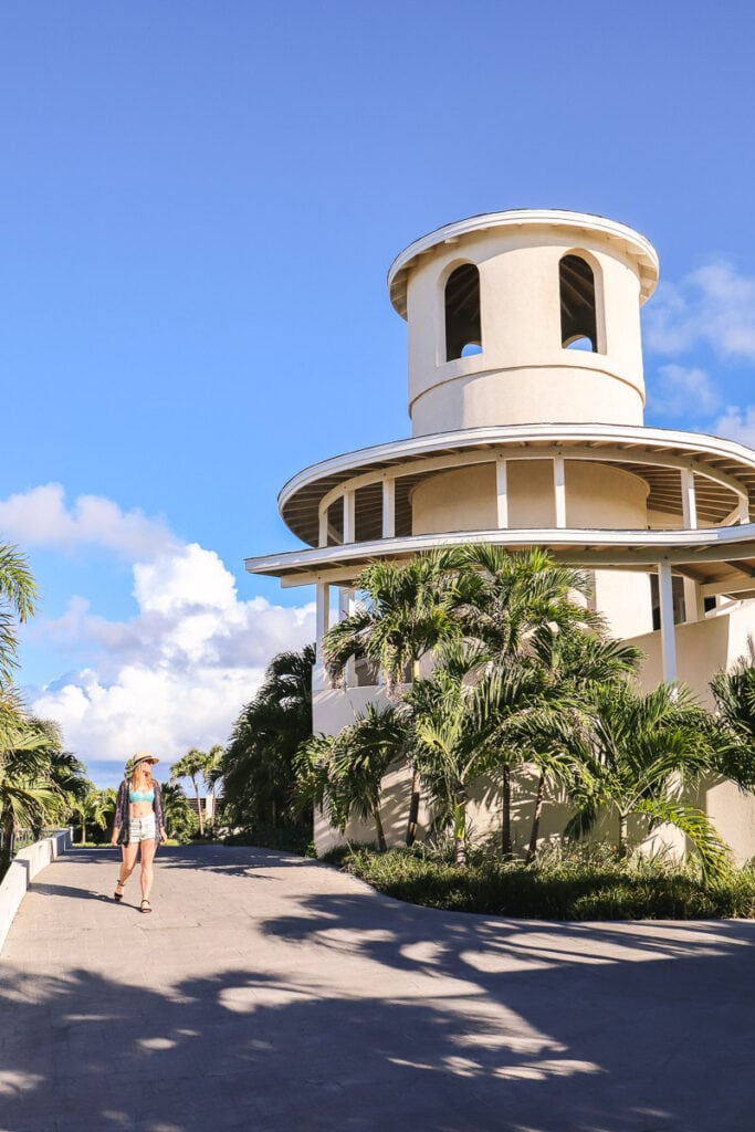 Walking past The Lighthouse