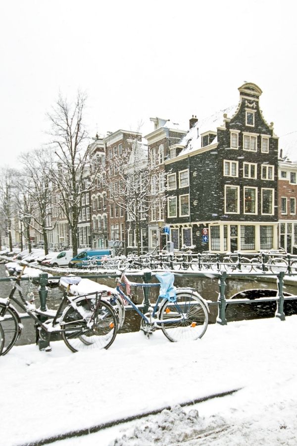 Amsterdam in winter