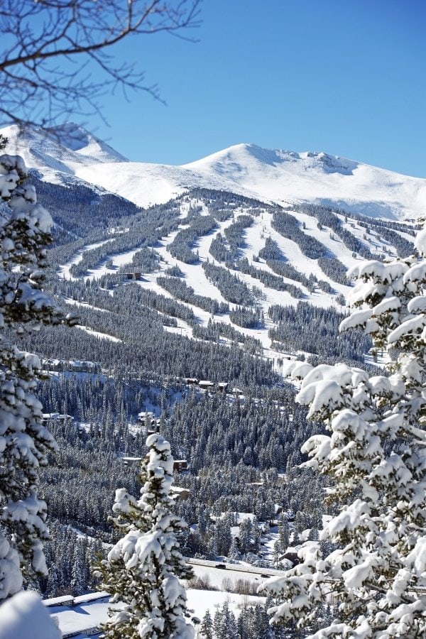 Breckenridge in winter