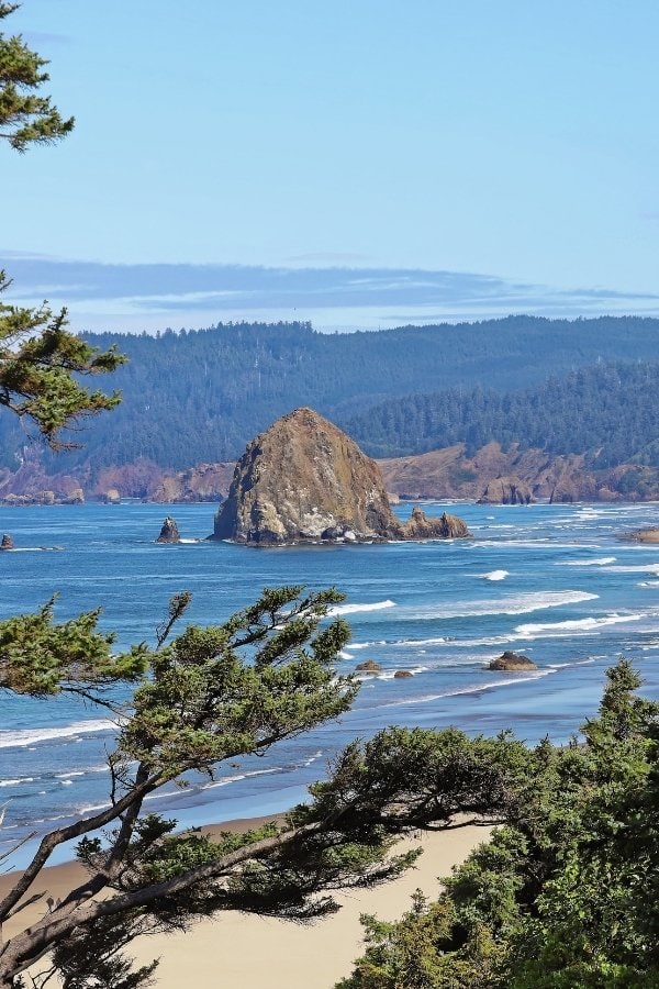 Haystack Rock on Cannon Beach 