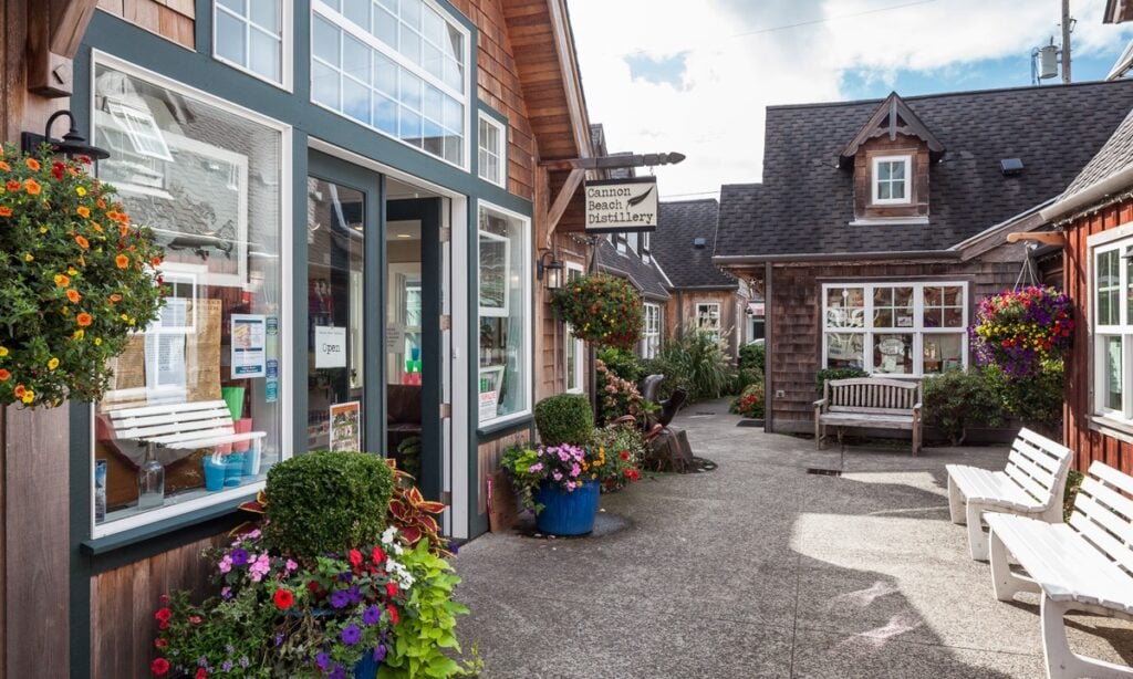 Shopping in Downtown Cannon Beach