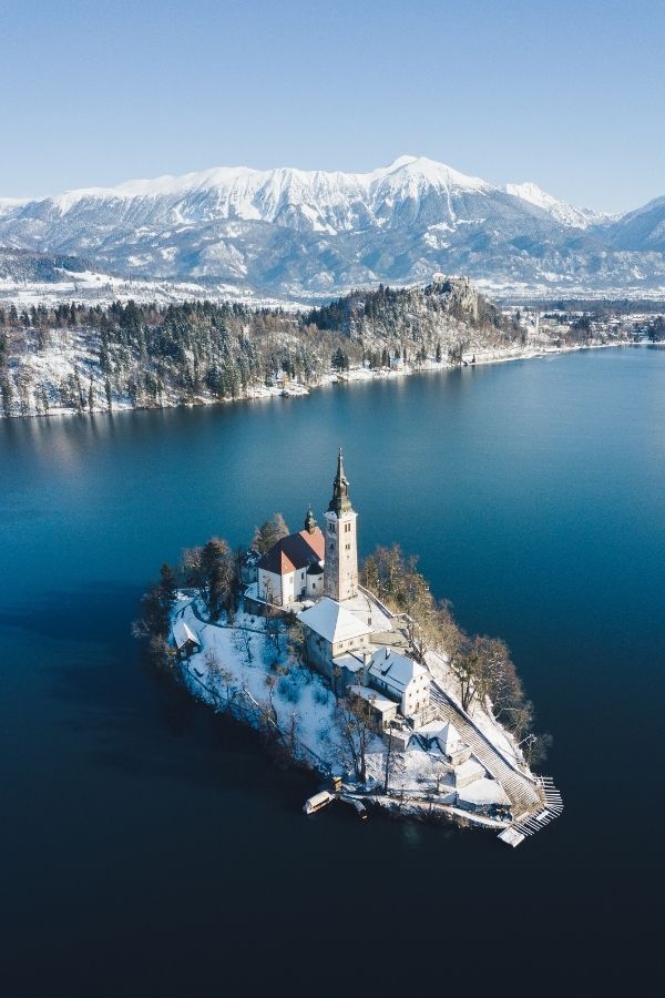 Lake Bled is a short drive from the capital