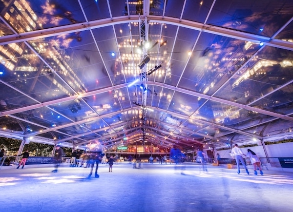 Canary Wharf ice rink
