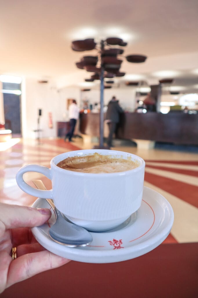 Coffee at El Diablo Lanzarote