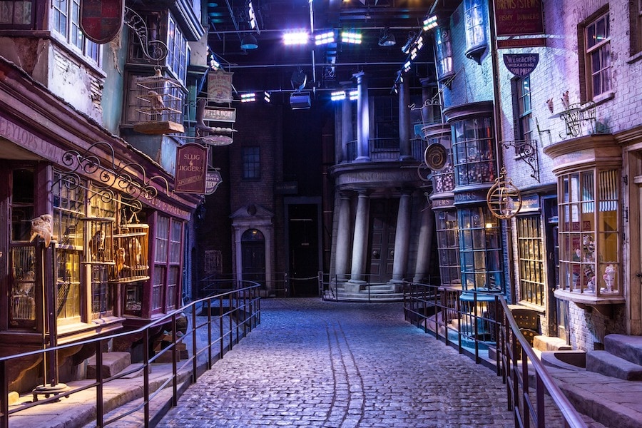 Diagon Alley at the WB Studio Tour London